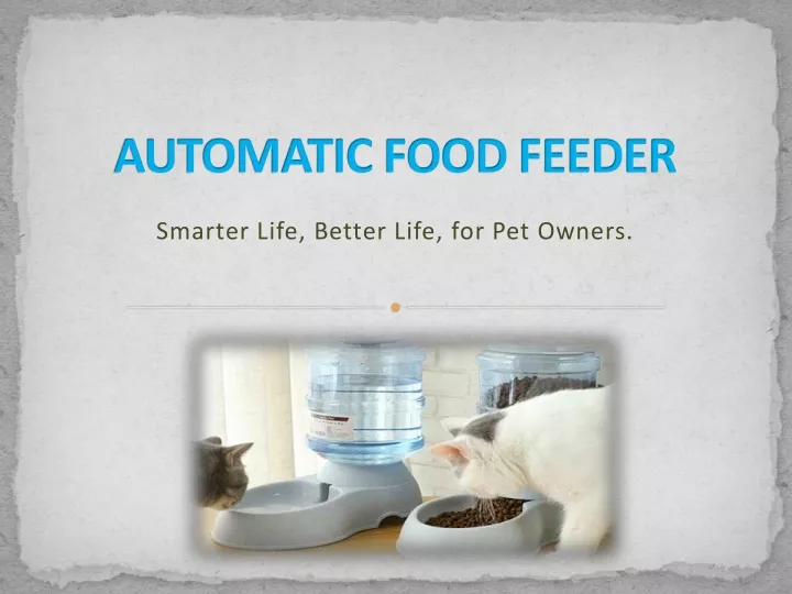 smarter life better life for pet owners