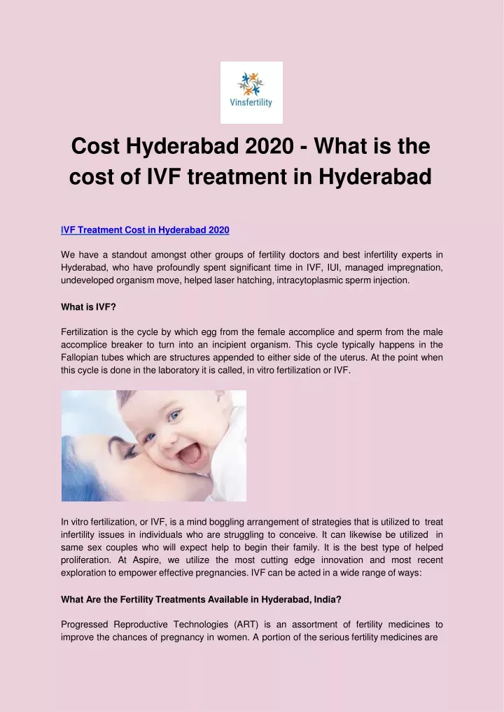 cost hyderabad 2020 what is the cost of ivf treatment in hyderabad
