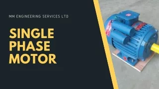 Single Phase Motor | Stuff for Sale, UK | MM Engineering Services Ltd