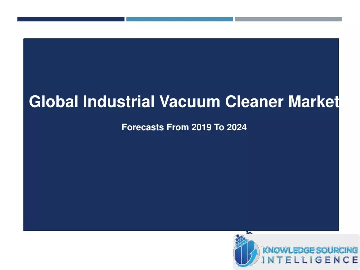 global industrial vacuum cleaner market forecasts