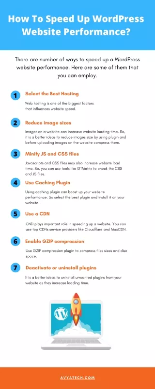 how to speed up wordpress website performance
