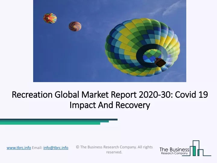 recreation global market report 2020 30 covid 19 impact and recovery