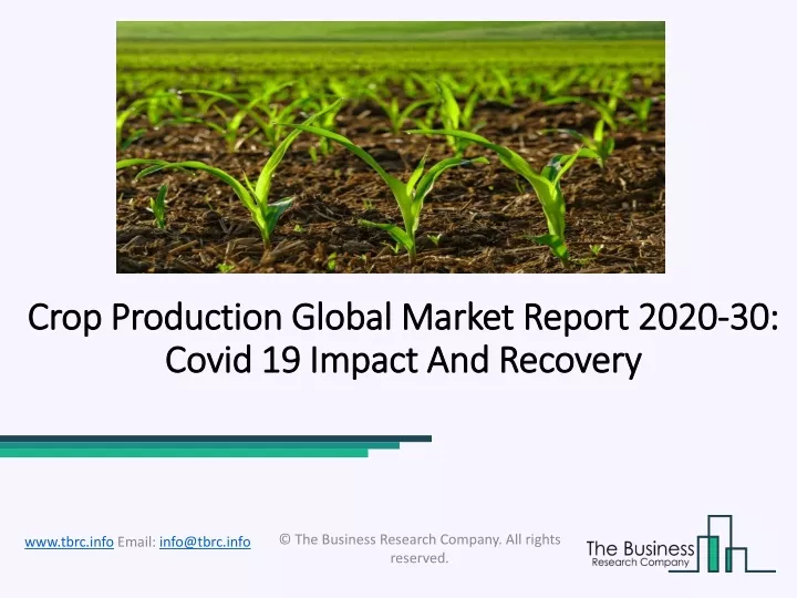 crop production global market report 2020 30 covid 19 impact and recovery