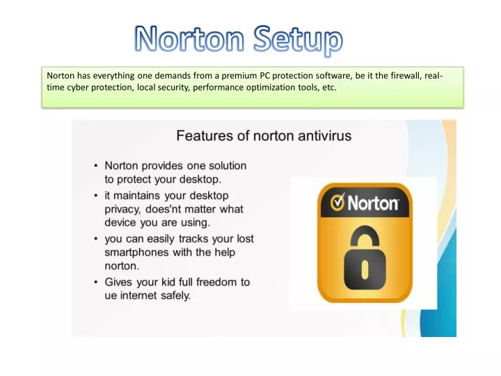 norton has everything one demands from a premium