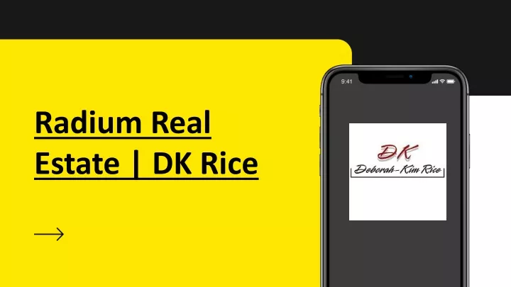 radium real estate dk rice