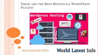 these are the best beneficial wordpress plugins
