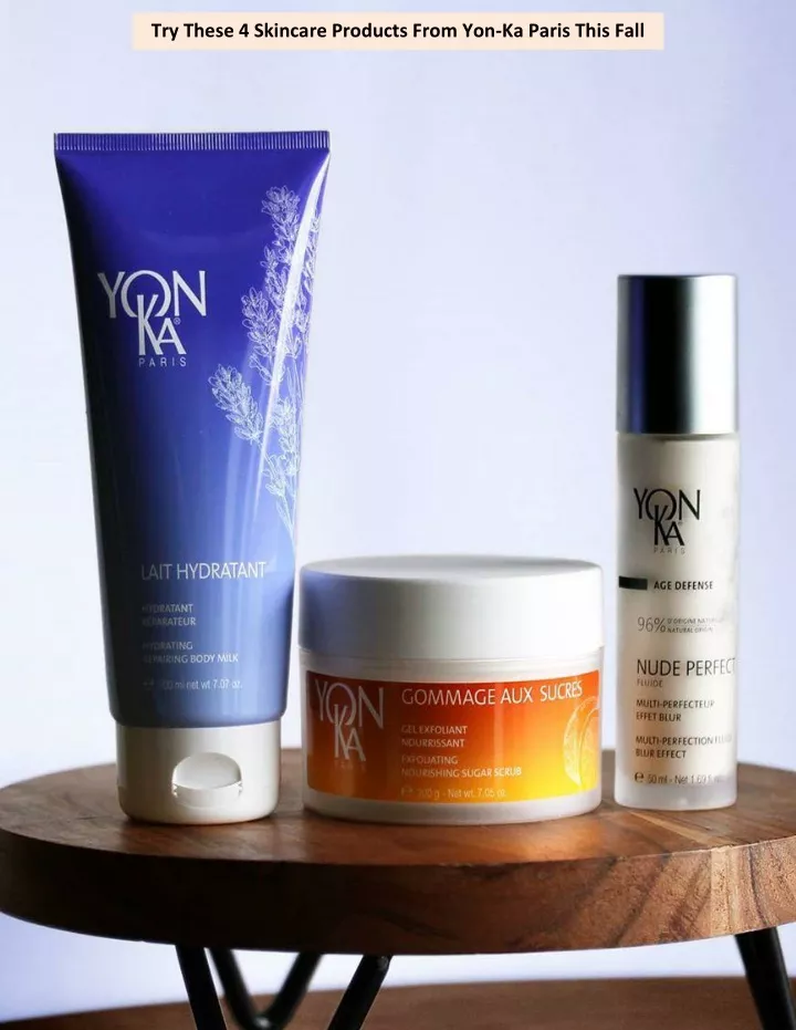 try these 4 skincare products from yon ka paris