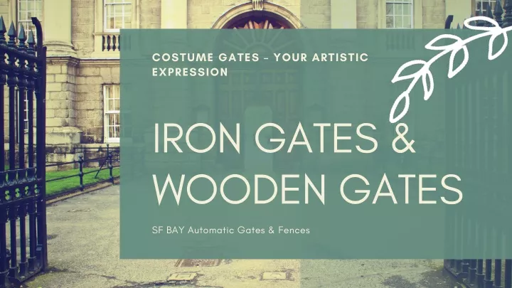 costume gates your artistic