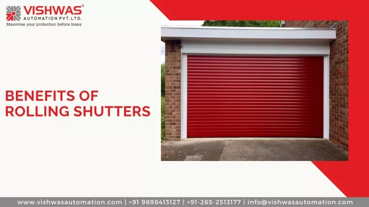benefits of rolling shutters