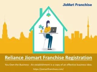 Reliance Jio Mart Franchise Registration