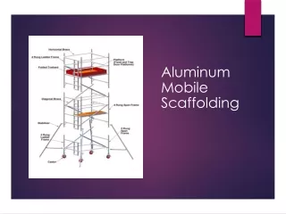 Aluminum Mobile Scaffolding