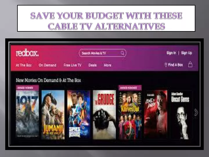 save your budget with these cable tv alternatives