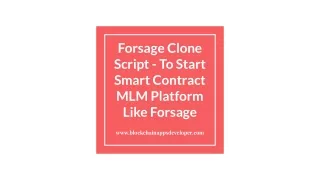 forsage clone script to start smart contract