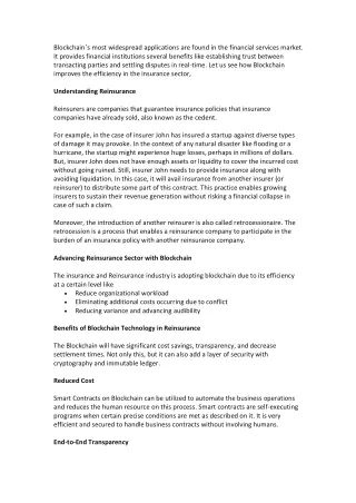 blockchain s most widespread applications