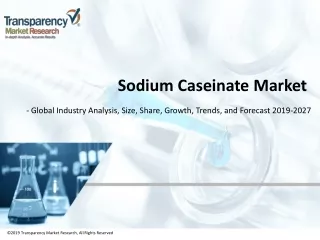 sodium caseinate market