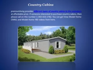 Country Cabins