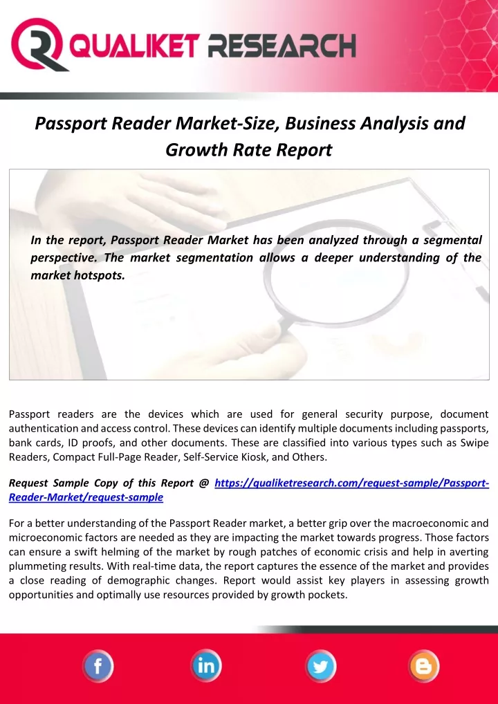 passport reader market size business analysis