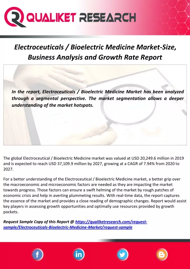 electroceuticals bioelectric medicine market size