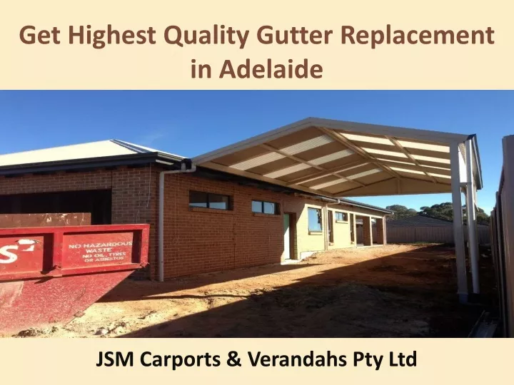 get highest quality gutter replacement in adelaide
