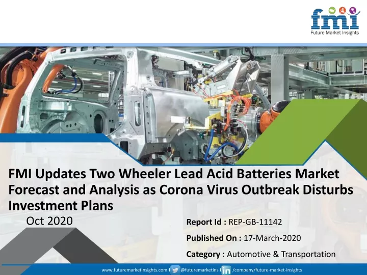 fmi updates two wheeler lead acid batteries