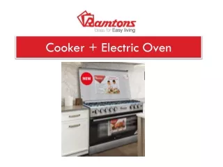 cooker electric oven