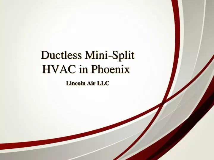 ductless mini split hvac in phoenix