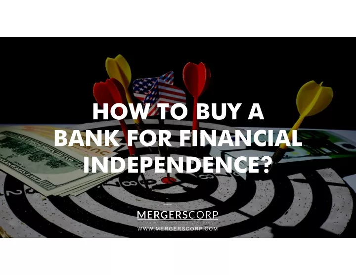 how to buy a bank for financial bank