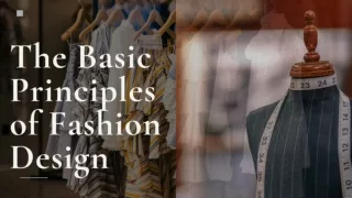 Principles of fashion design