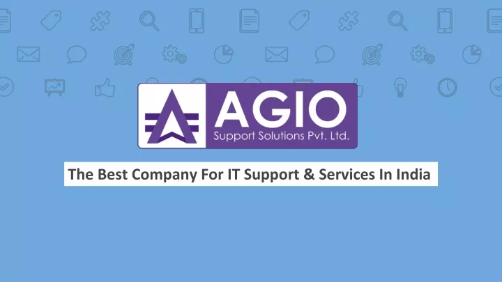 the best company for it support services in india