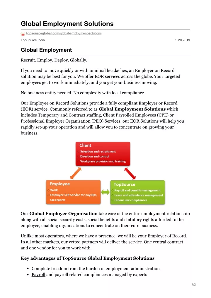 global employment solutions