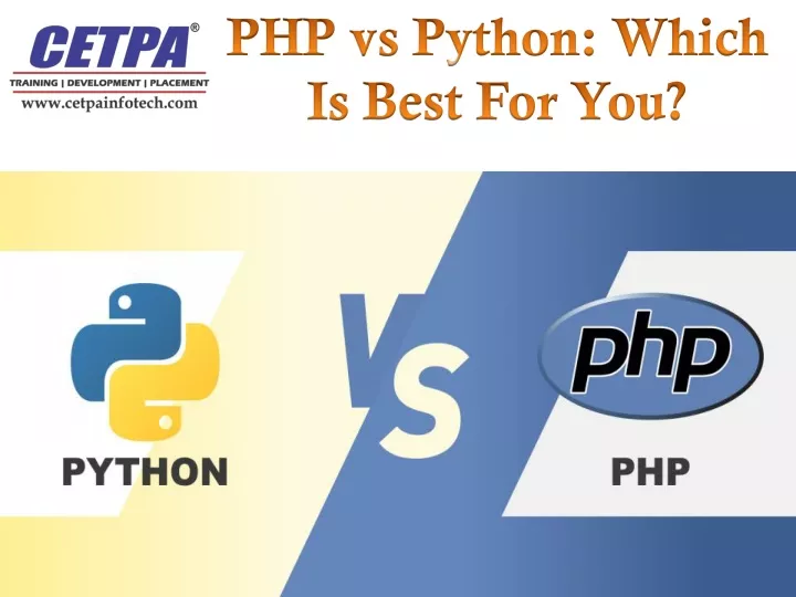 php vs python which is best for you