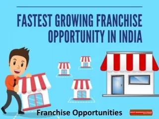 franchise opportunities