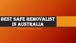 best safe removalist in australia