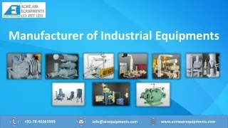 Manufacturer of Industrial Equipment