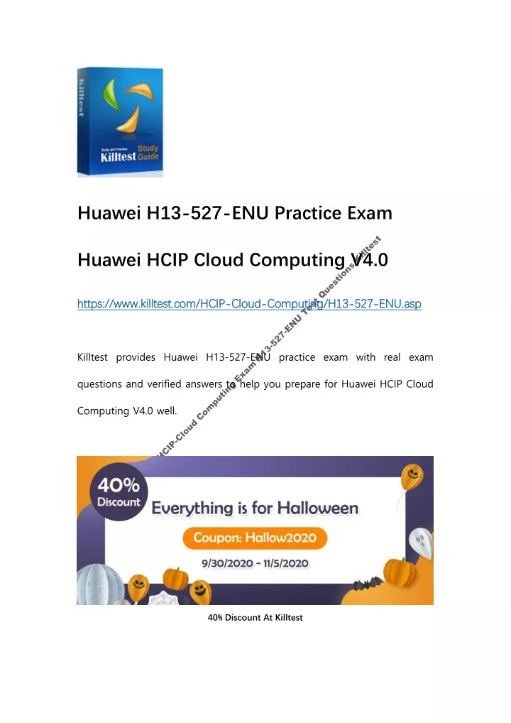huawei h13 527 enu practice exam
