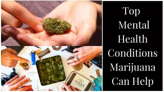 Top Mental Health Conditions Marijuana Can Help