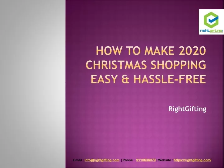 how to make 2020 christmas shopping easy hassle free