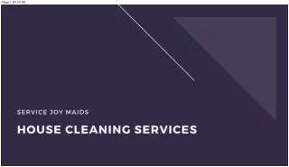 Qualities Of A Good Professional House Cleaning Services