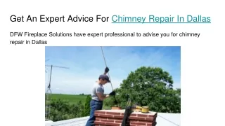 Fireplace Replacement In Dallas | Chimney Repair