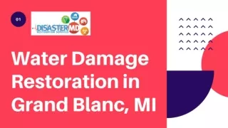 Water Damage Repair & Cleanup Contractor in Grand Blanc