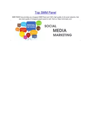 top smm panel