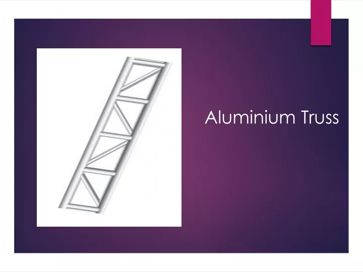 aluminium truss