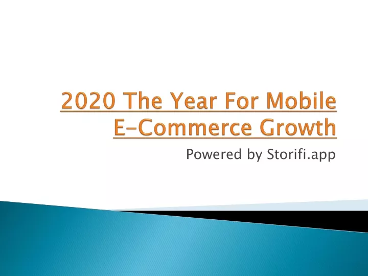 2020 the year for mobile e commerce growth