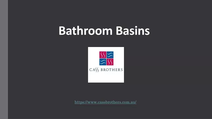 bathroom basins