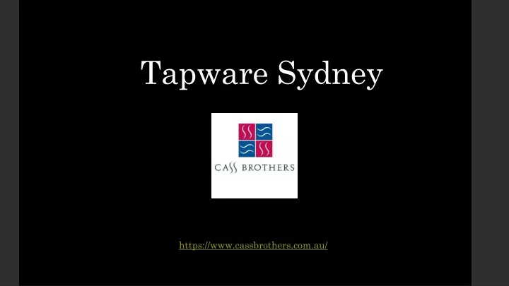 tapware sydney