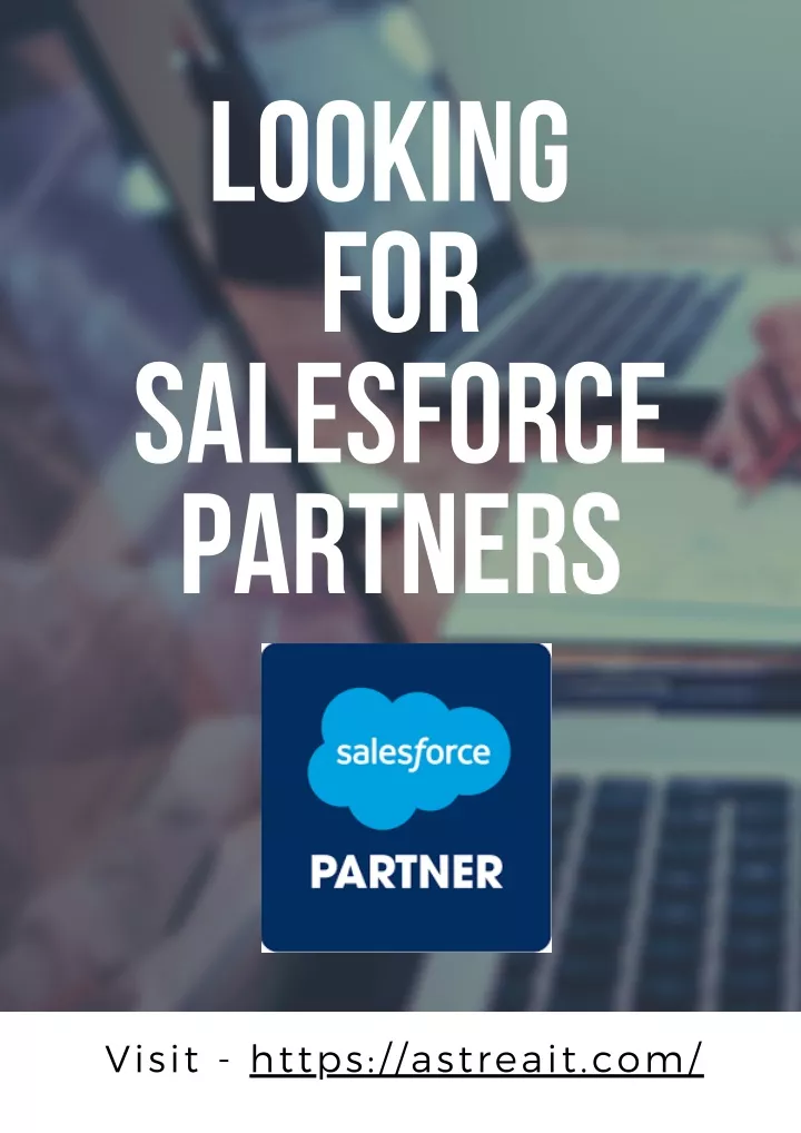 looking for salesforce partners