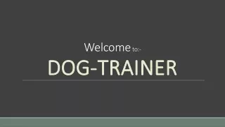 welcome to