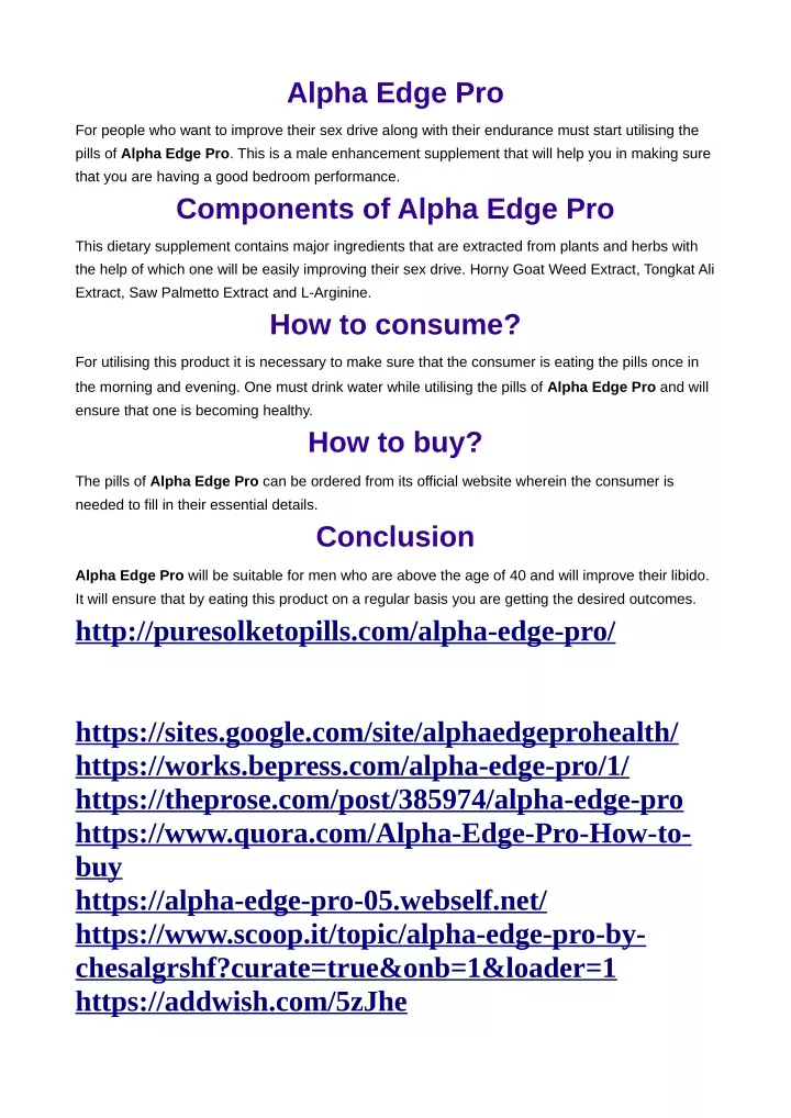 alpha edge pro
