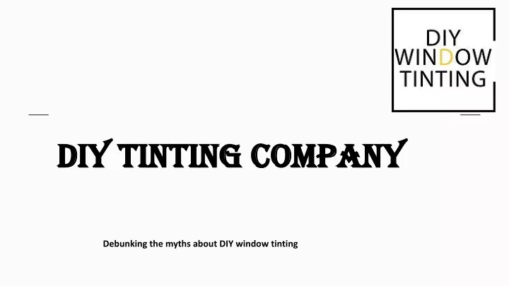 diy tinting company