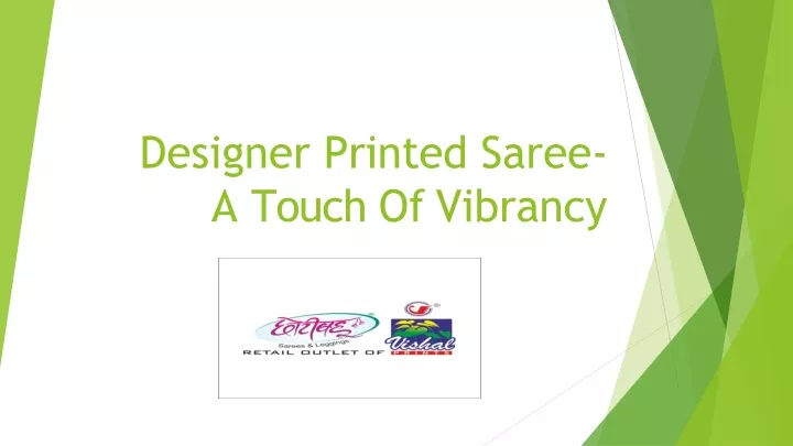designer printed saree a touch of vibrancy